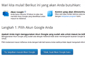 Cara Daftar Dan Tips-Trik Agar Diterima Google Adsense